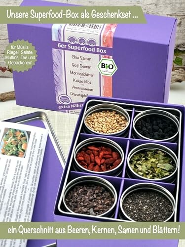 direct&friendly Bio Superfood Geschenkset